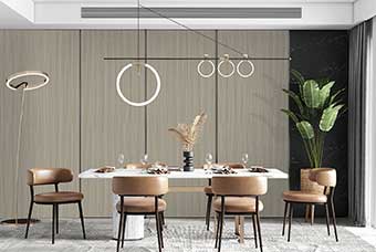 平顶山轻奢风格-餐厅