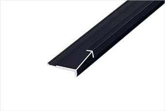 平顶山航空纤维墙咔铝合金阳角线（哑黑氧化）