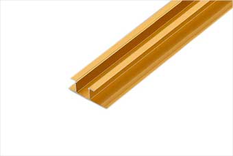 平顶山航空纤维墙咔铝合金带灯中条（钛金氧化）